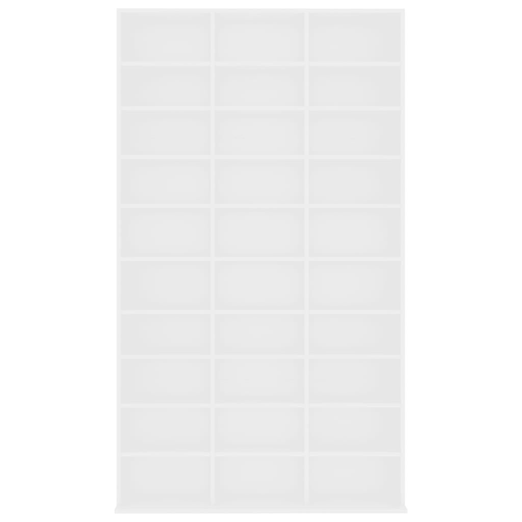 vidaXL Cd-kast Wit 102x16x177,5 cm - 30% Korting