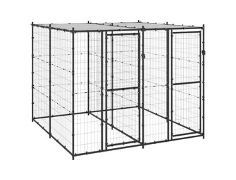 VidaXL Hondenkennel met Dak 4,84 m² - 35% Korting!