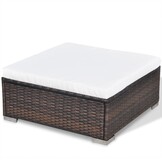 vidaXL 5-delige Loungeset (Bruin) - 35% Korting!