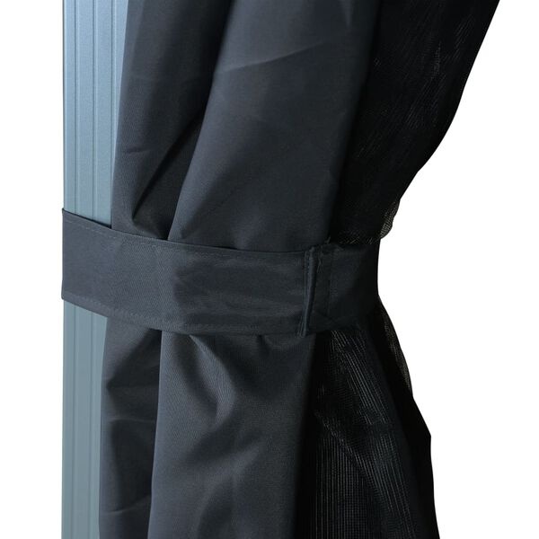 VidaXL Prieel 300x300cm Antraciet - Nu 55% Korting!