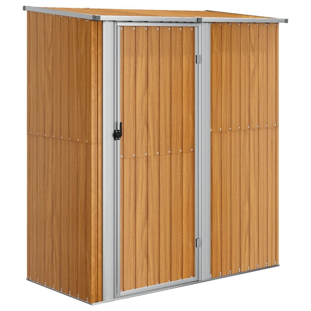 vidaXL Tuinschuur 180,5x97x209,5 cm | 60% Korting | Gegalvaniseerd Staal Bruin