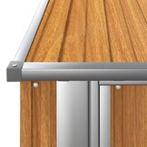 vidaXL Tuinschuur 180,5x97x209,5 cm | 60% Korting | Gegalvaniseerd Staal Bruin