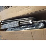 vidaXL Poort 2x4 m Staal Zwart - 55% Korting!