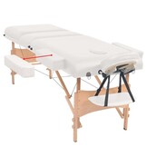 VidaXL Massagetafel & Kruk Set Inklapbaar - 35% Korting!
