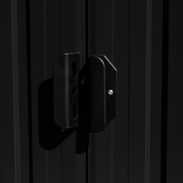 vidaXL Tuinschuur 257x489x181 cm Antraciet (55% Korting)