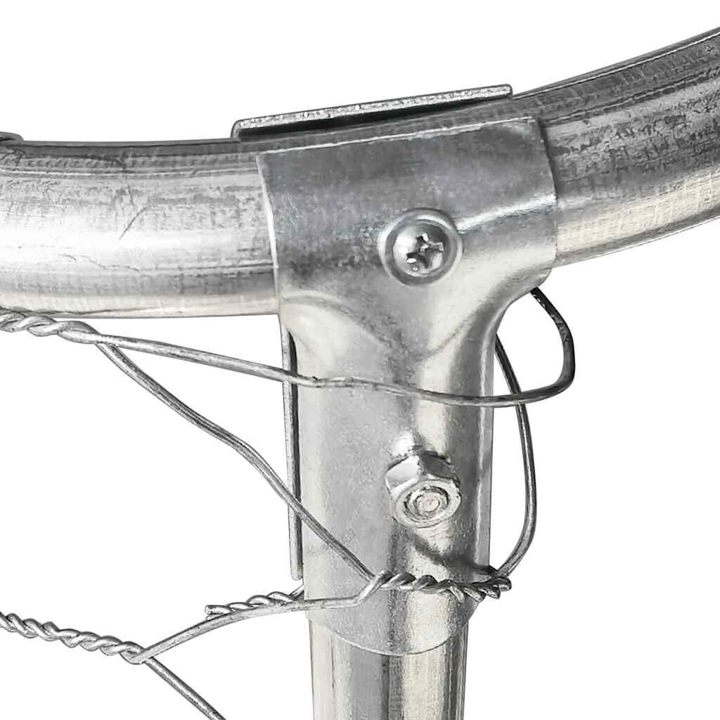 vidaXL Hondenkennel Buiten met Dak 600x300x150 cm - 35% Korting!