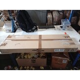 vidaXL Kledingkast OTTA Grenenhout Bruin/Grijs - 55% Korting!