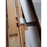 vidaXL Kledingkast OTTA Grenenhout Bruin/Grijs - 55% Korting!