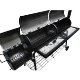 vidaXL Rookbarbecue Nevada XL Zwart - 35% Korting