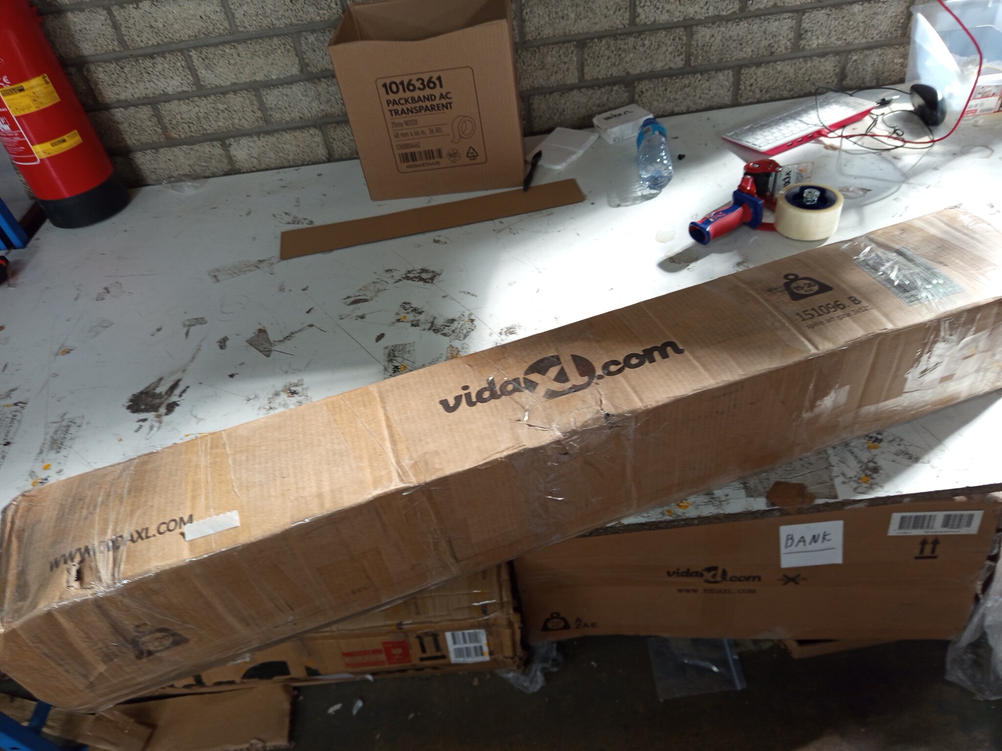 vidaXL Poort Staal Zwart - 305x173cm - 55% Korting