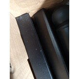 vidaXL Poort Staal Zwart - 305x173cm - 55% Korting