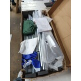 vidaXL Tuinschuur 191x130x198 cm Staal Antraciet - 55% Korting!