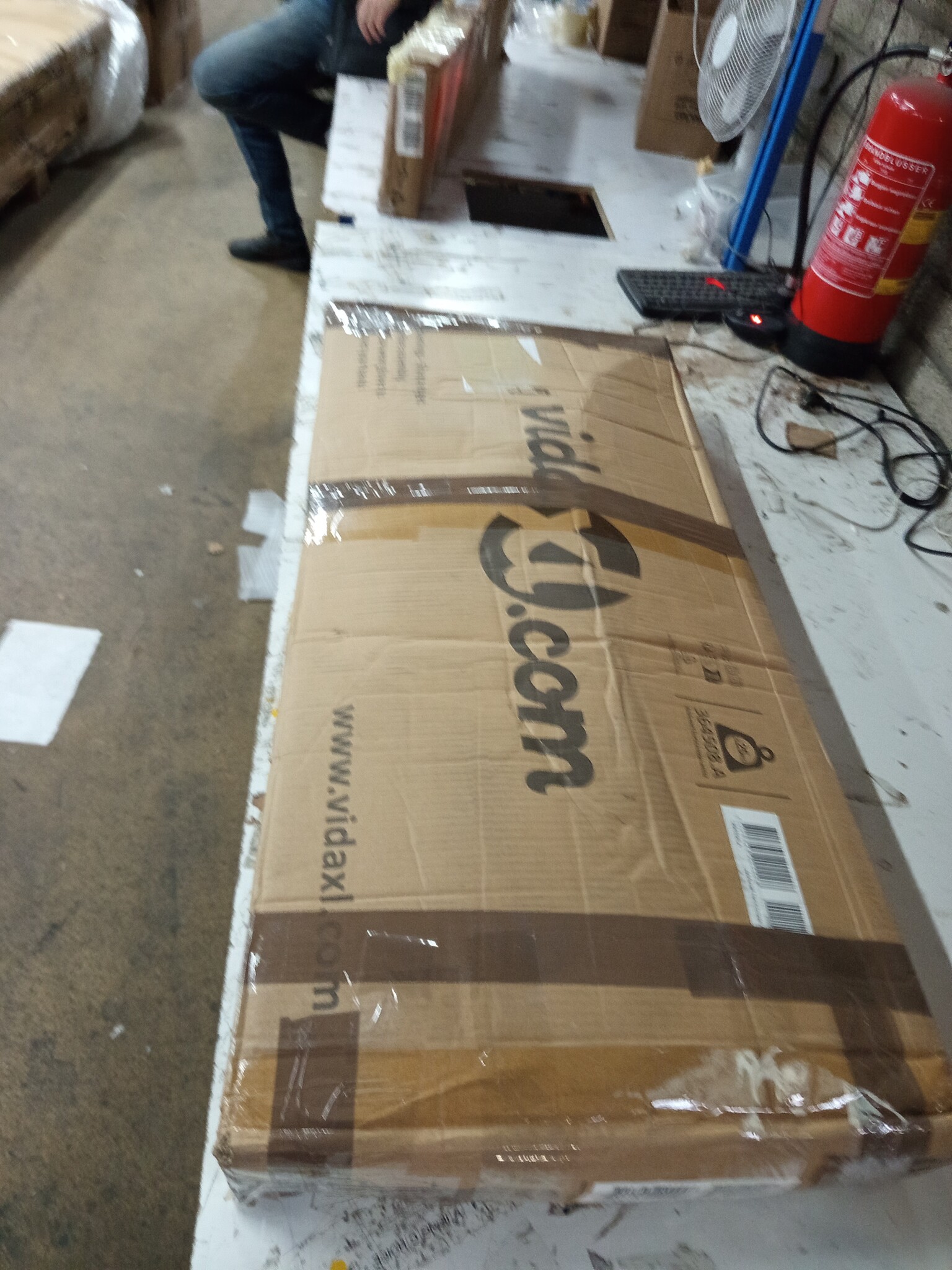 vidaXL Tuinschuur 191x130x198 cm Staal Antraciet - 55% Korting!