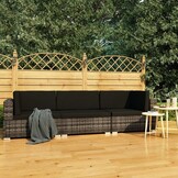 vidaXL 3-delige Loungeset Poly Rattan Grijs - 35% Korting!