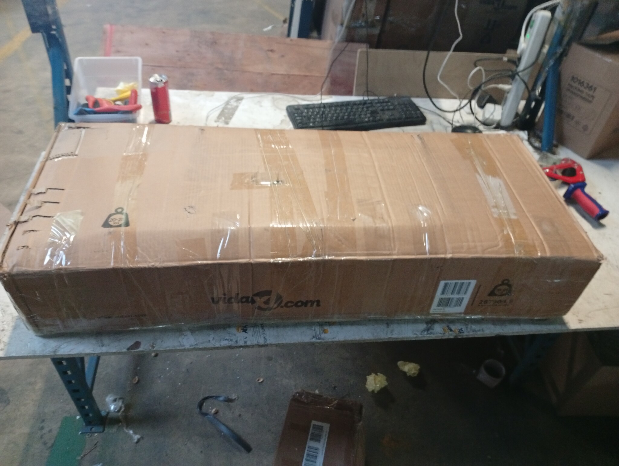 VidaXL Stapelbed Metaal Wit 90x200 cm - 55% Korting