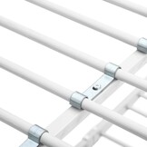 VidaXL Stapelbed Metaal Wit 90x200 cm - 55% Korting