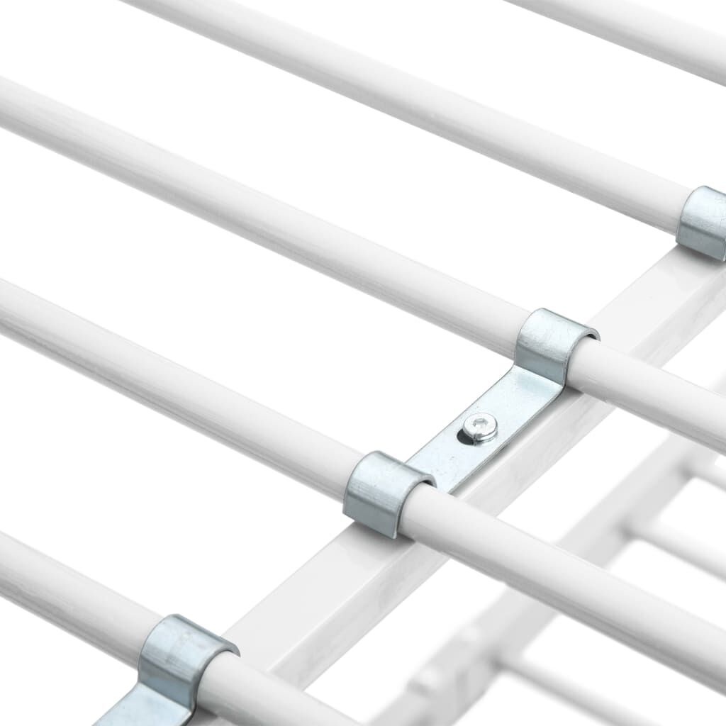 VidaXL Stapelbed Metaal Wit 90x200 cm - 55% Korting