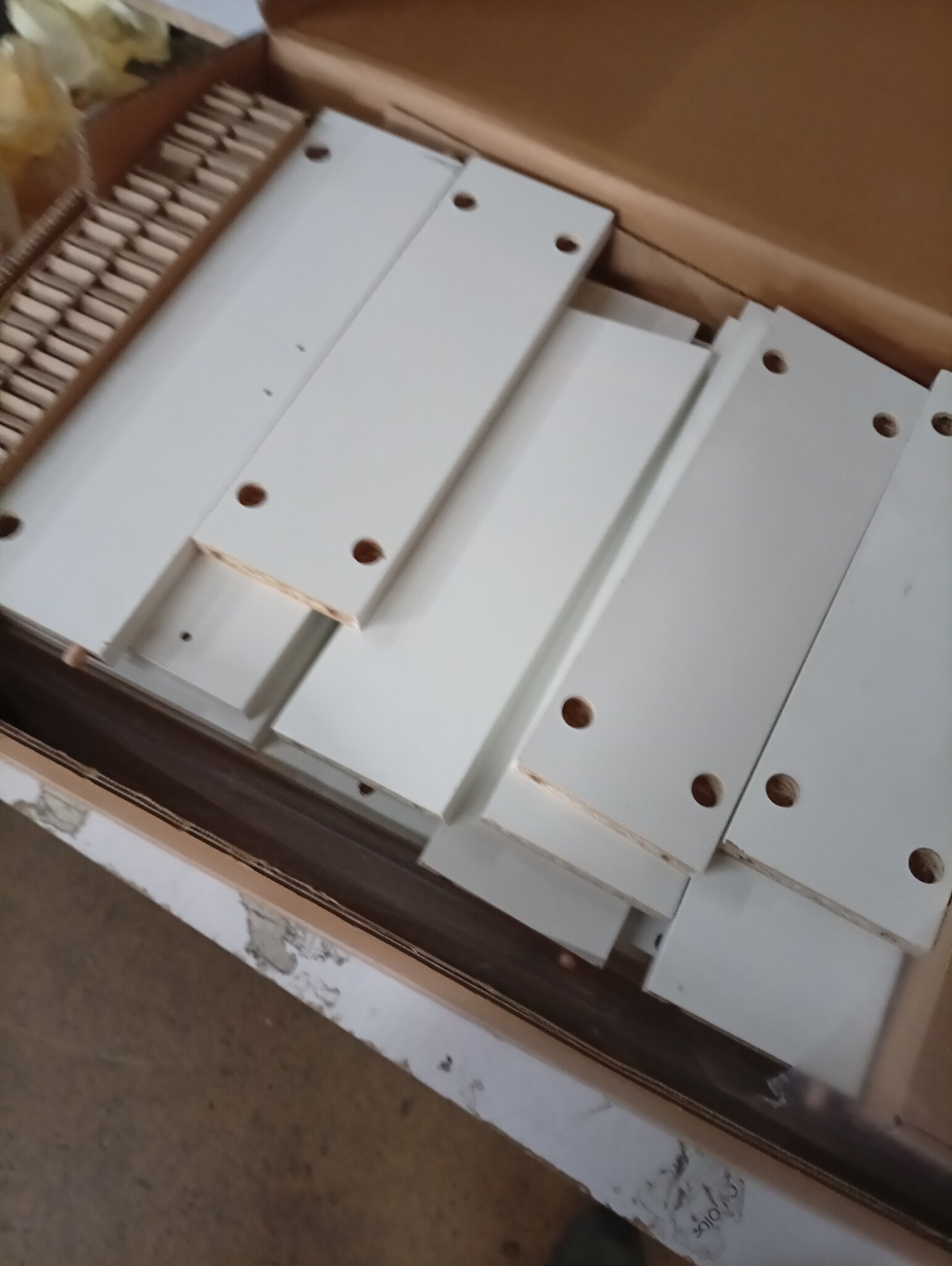 vidaXL Dressoir 120x36x69cm Hoogglans Wit - 55% Korting!