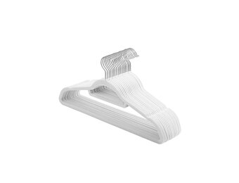 Antisliphangers met Trekstang - Wit | 35% Korting