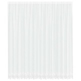 vidaXL Gordijnen Bloemen Wit (400x280cm) - 35% Korting