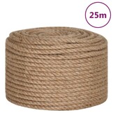 vidaXL Jute Touw 25m (10mm dik) - 35% Korting!