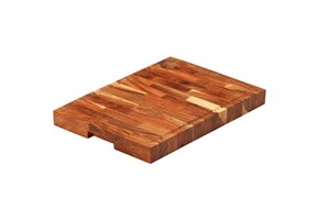 vidaXL Hakblok Acaciahout 42x30x4 cm | 64% Korting!