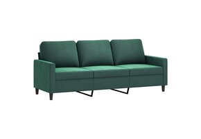 vidaXL Driezitsbank 180 cm donkergroen - 41% Korting