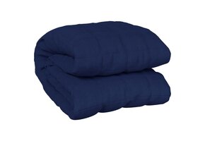 vidaXL Verzwaringsdeken Blauw 9kg - 35% Korting!