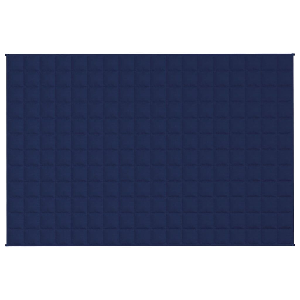 vidaXL Verzwaringsdeken Blauw 9kg - 35% Korting!