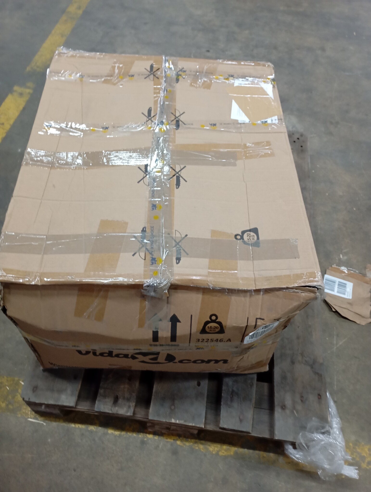 vidaXL Massagestoel Schommelend Kunstleer Crème - 40% Korting!