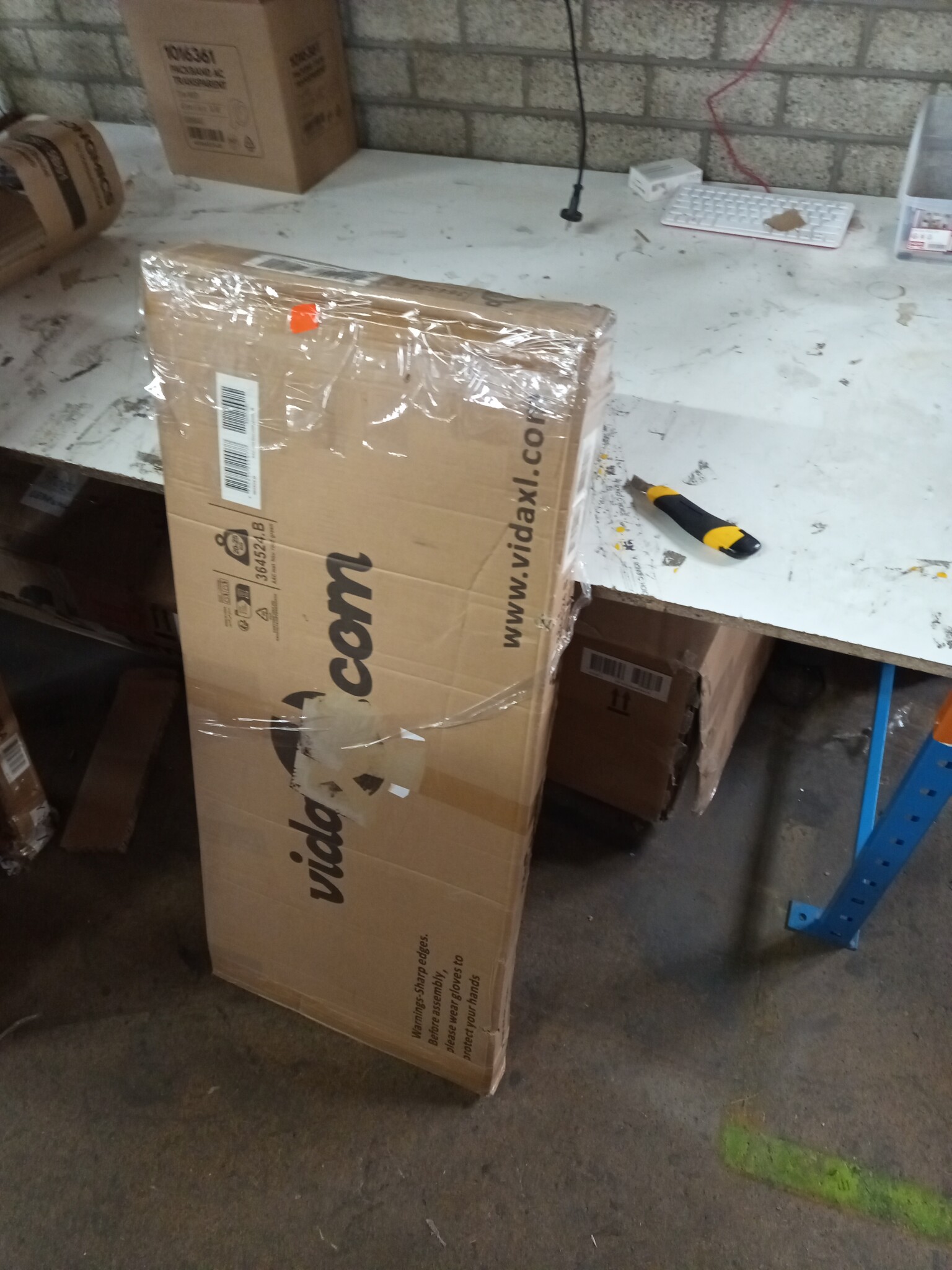 vidaXL Tuinschuur Groen - 277x110,5x181cm Staal - 55% Korting!