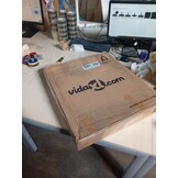 vidaXL Driezitsbank Kunstleer Zwart - 50% Korting