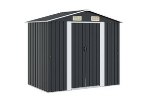 vidaXL Tuinberging Staal Antraciet (204x132x186 cm) - 35% Korting!