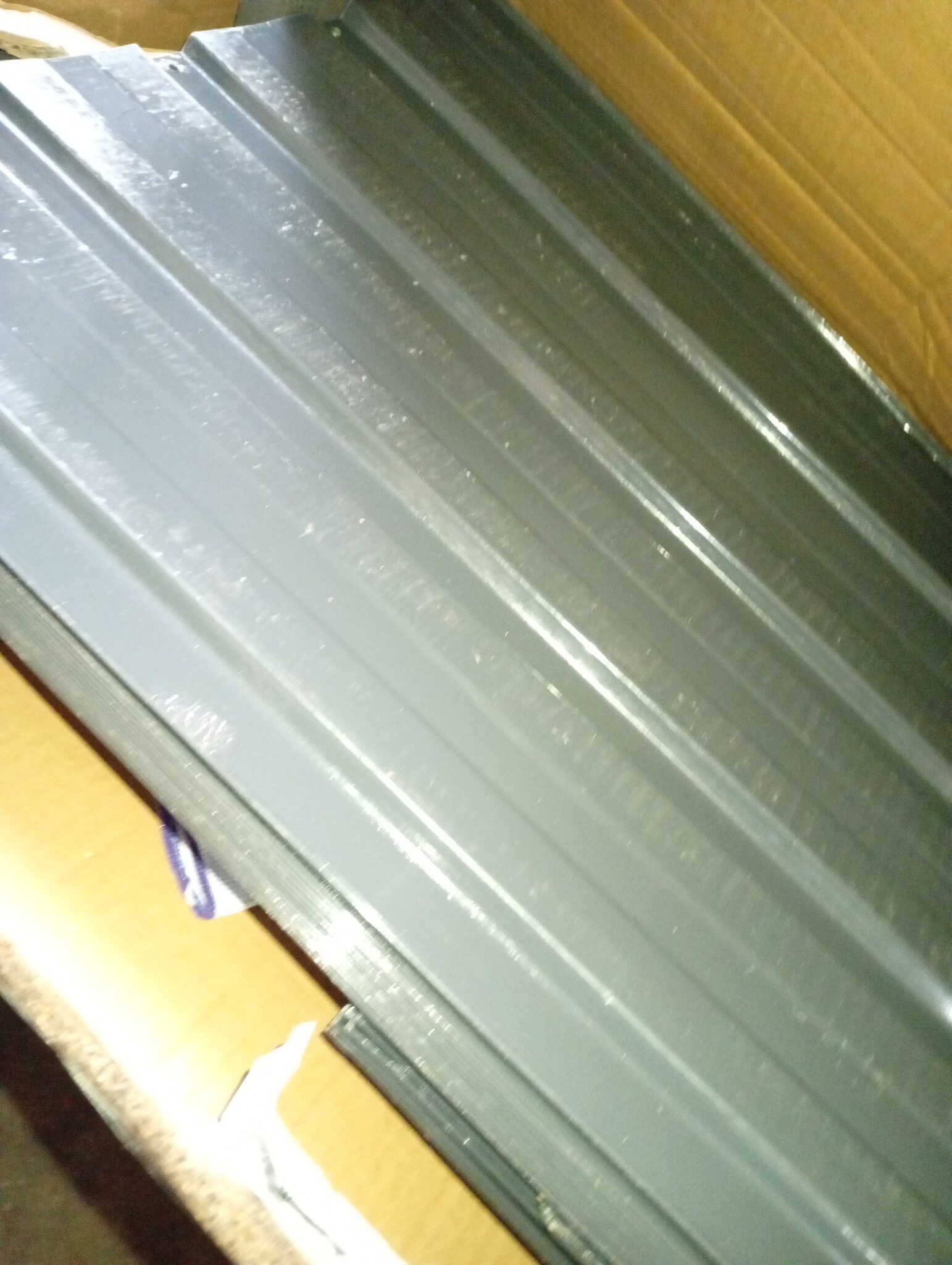 vidaXL Tuinschuur Staal Lichtbruin - 55% Korting!