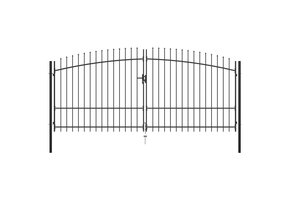 vidaXL Hekpoort Dubbele Deur 400x225cm - Nu met 35% Korting!