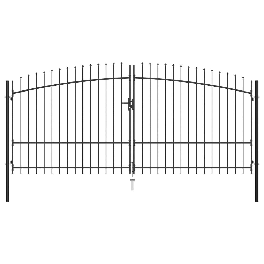 vidaXL Hekpoort Dubbele Deur 400x225cm - Nu met 35% Korting!