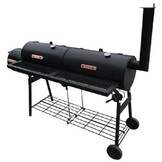 vidaXL Rookbarbecue Nevada XL Zwart - 55% Korting!