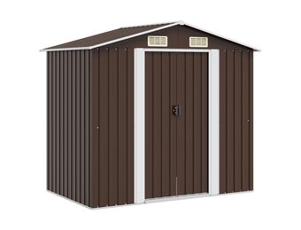 VidaXL Tuinberging Staal Bruin - 55% Korting!