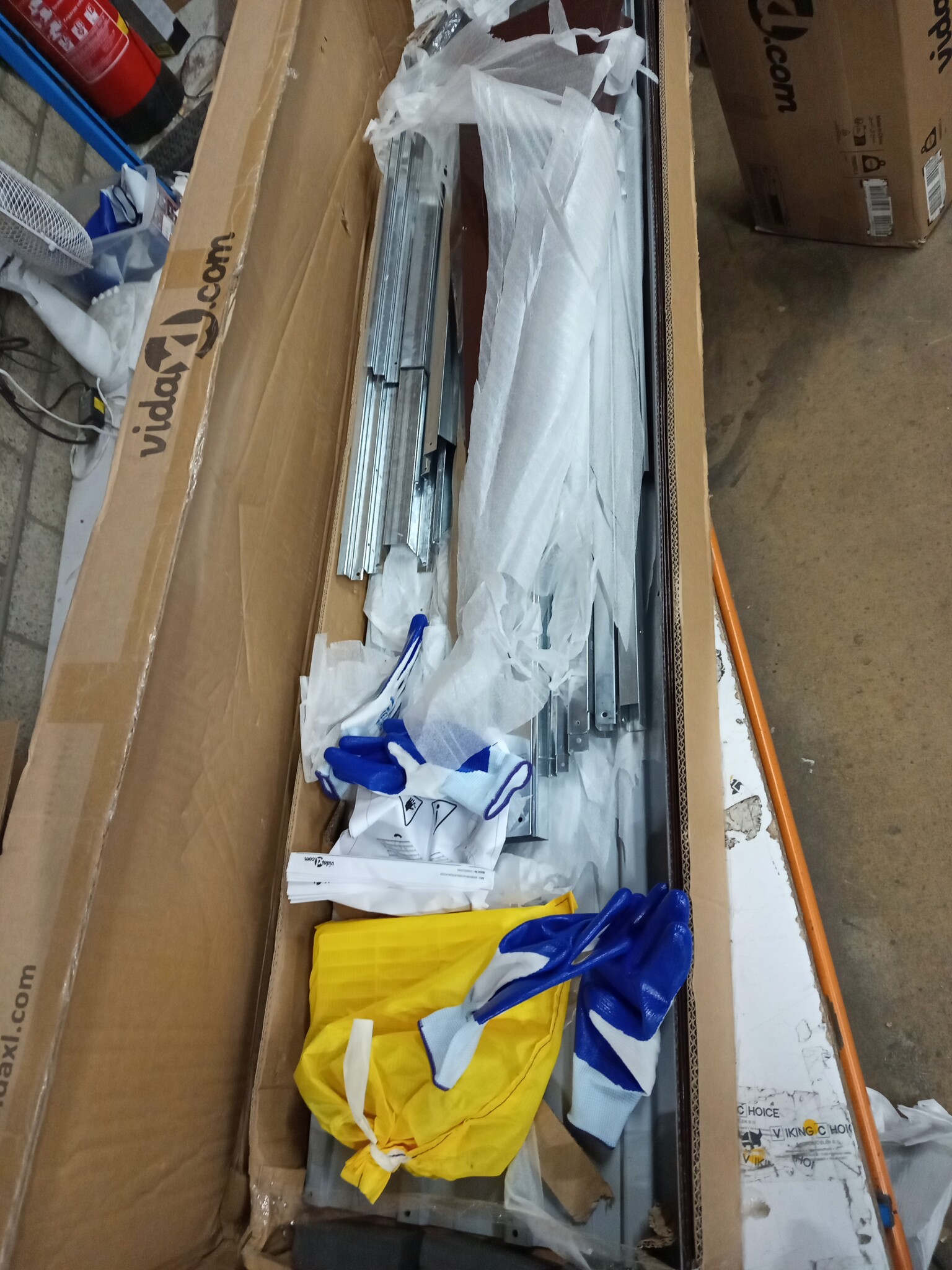 VidaXL Tuinberging Staal Bruin - 55% Korting!