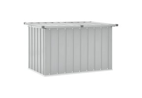 vidaXL Tuinbox 109x67x65 cm Grijs - 55% Korting!