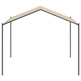 vidaXL Tuinpaviljoen 4x4m Beige - 55% Korting!