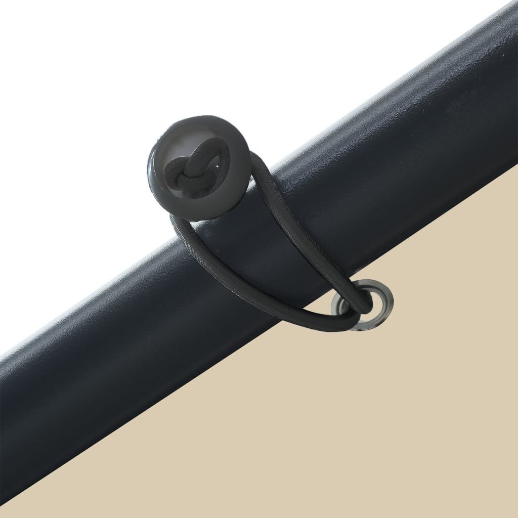 vidaXL Tuinpaviljoen 4x4m Beige - 55% Korting!