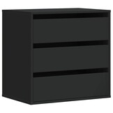 vidaXL Ladekast 60x41x58 cm Zwart Bewerkt Hout | 64% Korting