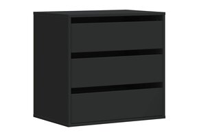 vidaXL Ladekast 60x41x58 cm Zwart Bewerkt Hout | 64% Korting