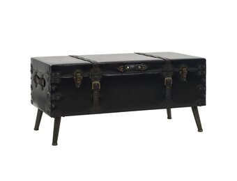 vidaXL Salontafel Koffer - 102x51x48 cm MDF/Staal - 60% Korting