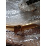 vidaXL Bijzettafel Glas Goud/Witmarmer | -67%