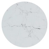 vidaXL Bijzettafel Glas Goud/Witmarmer | -67%