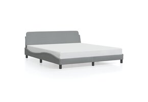 vidaXL Bedframe Lichtgrijs 180x200 cm - 59% Korting!