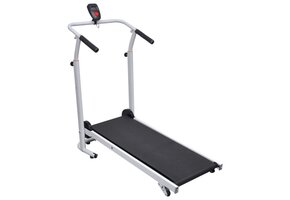 vidaXL Inklapbare Loopband Zwart - 35% Korting!