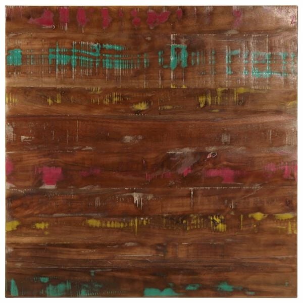 VidaXL Tafelblad Gerecycled Hout 80x80 cm - 43% Korting!